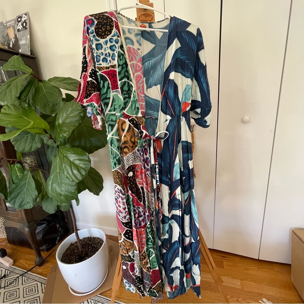 Farm rio wrap maxi dress